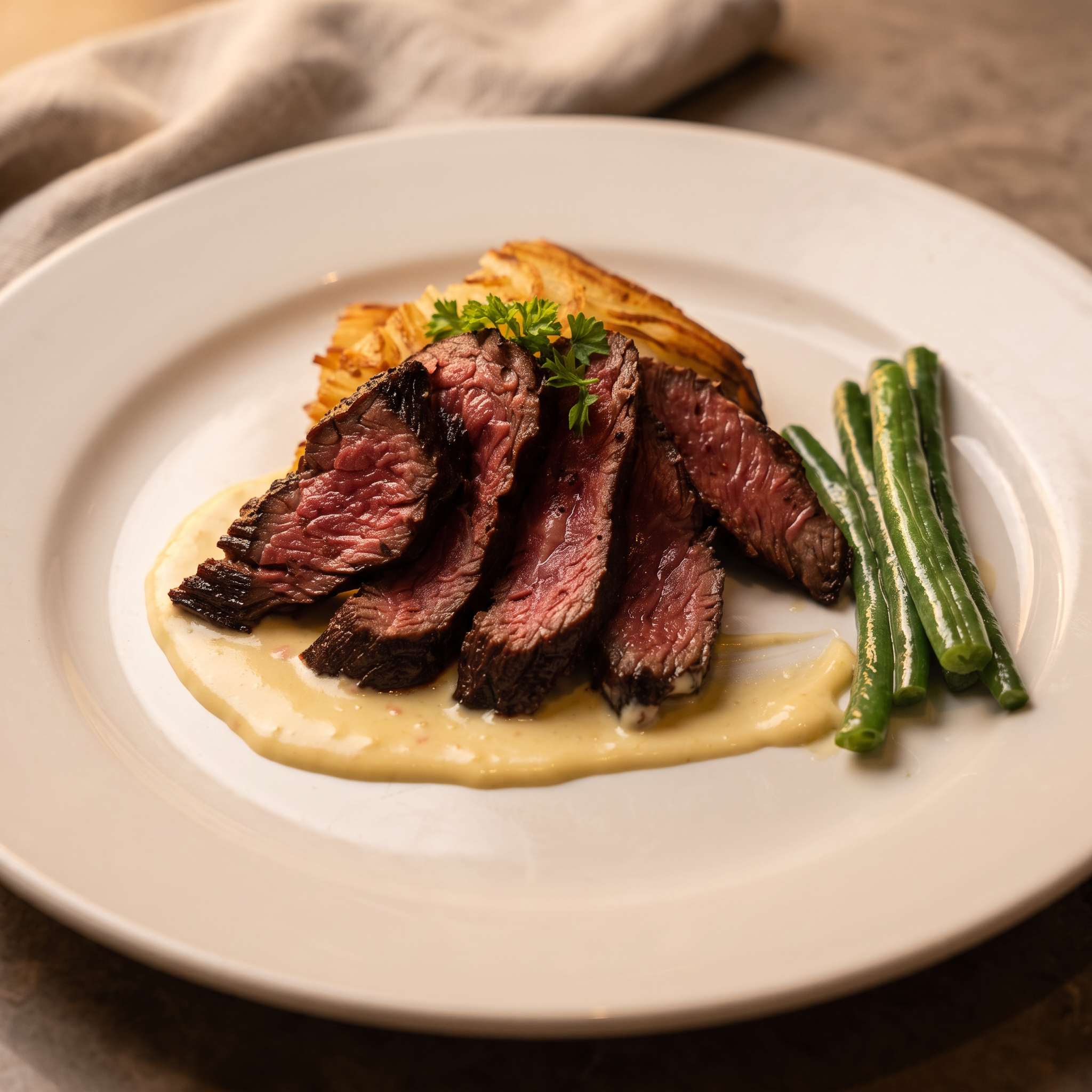 Steak Frites with Béarnaise